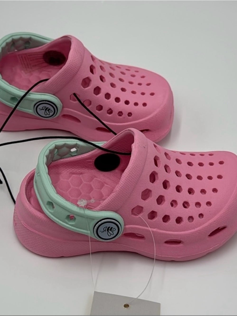 NWT Joybees Kids' Active Clog - Soft Pink / Mint,
Size 4/5 - Picture 6 of 7